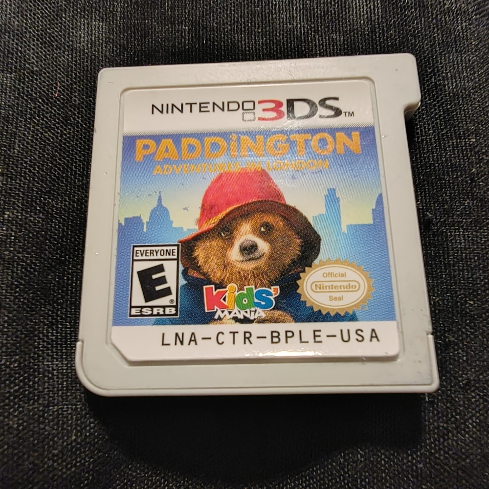 Nintendo 3DS Paddington Adventure Cartridge